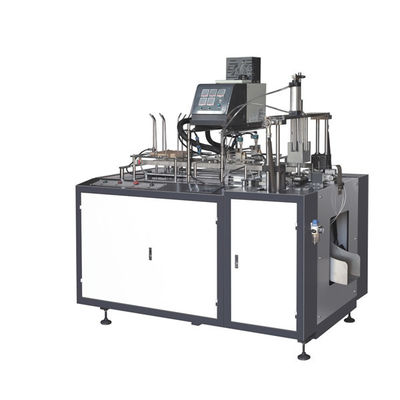 เครื่องทำกล่องอาหารกระดาษ 4KW ใช้งานง่ายประสิทธิภาพสูง